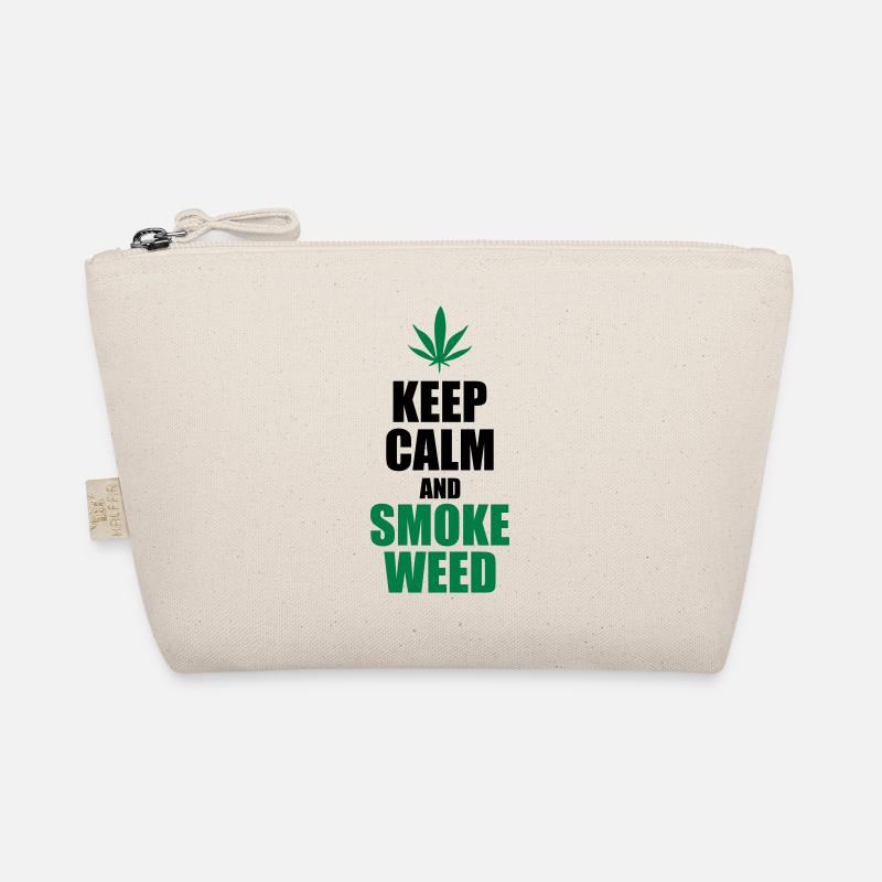 Keep Calm and Smoke Weed Bio-Täschchen