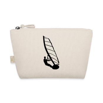 Windsurfer, Surfer, Wassersport,  - Bio-Täschchen - Natur - Vorne