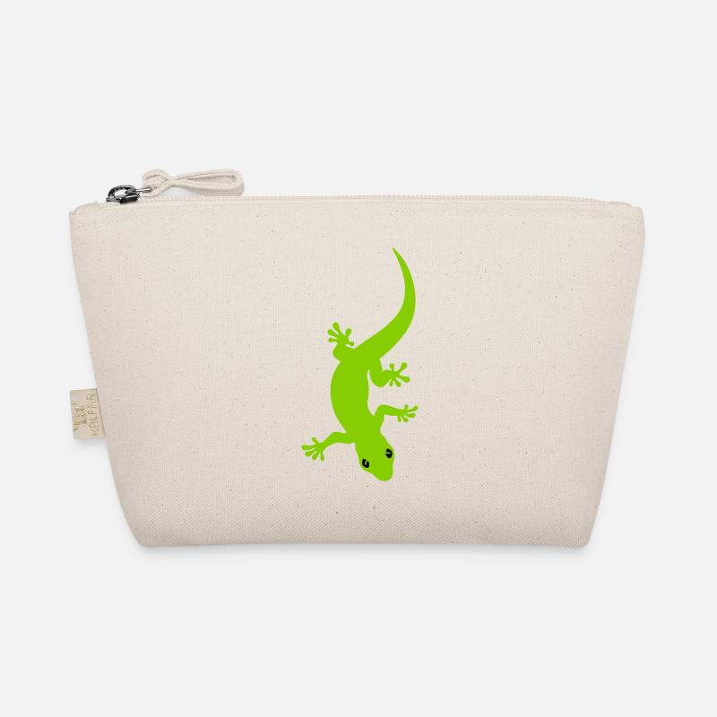 Gecko - Bio-Täschchen - Natur