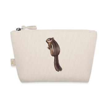 Chipmunk - Organic Pouch - nature - Front