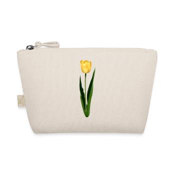 Gelbe Tulpe - Bio-Täschchen - Natur - Vorne