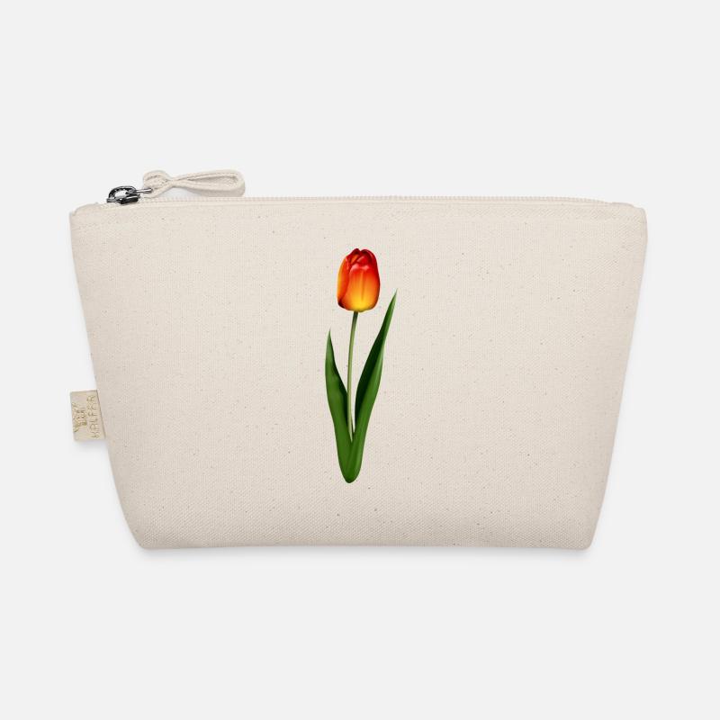 Tulpe - Bio-Täschchen - Natur