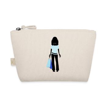 Woman shopping - Organic Pouch - nature - Front