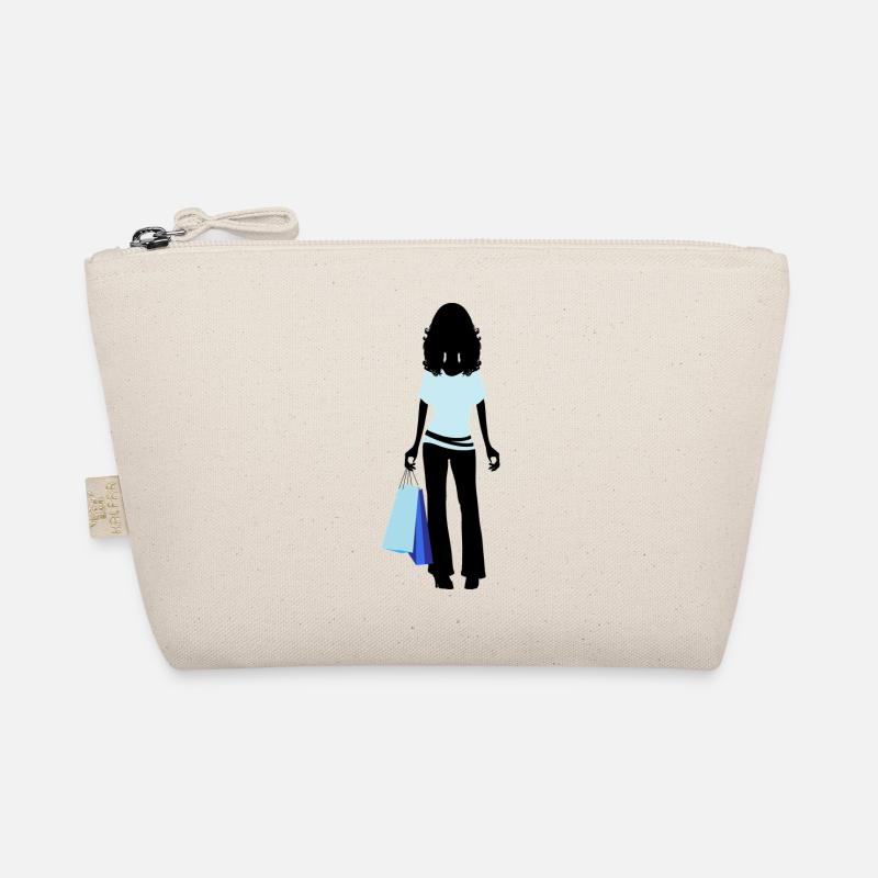 Frau Shopping Bio-Täschchen