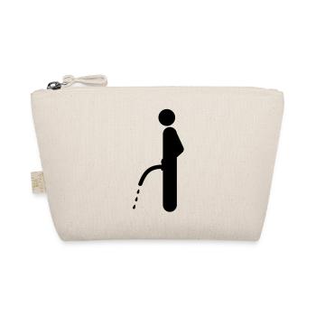 wc pimmel pisser - Organic Pouch - nature - Front