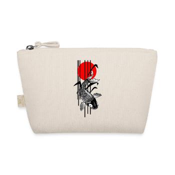 Bamboo Design - Nishikigoi - Koi Fish 1 - Bio-Täschchen - Natur - Vorne