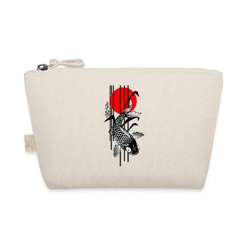 Bamboo Design - Nishikigoi - Koi Fish 3 - Bio-Täschchen - Natur - Vorne