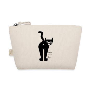 Katze Lustig Rieche meinen Zorn - Bio-Täschchen - Natur - Vorne