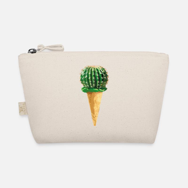 Cactus avec de la crème glacée Trousse biologique