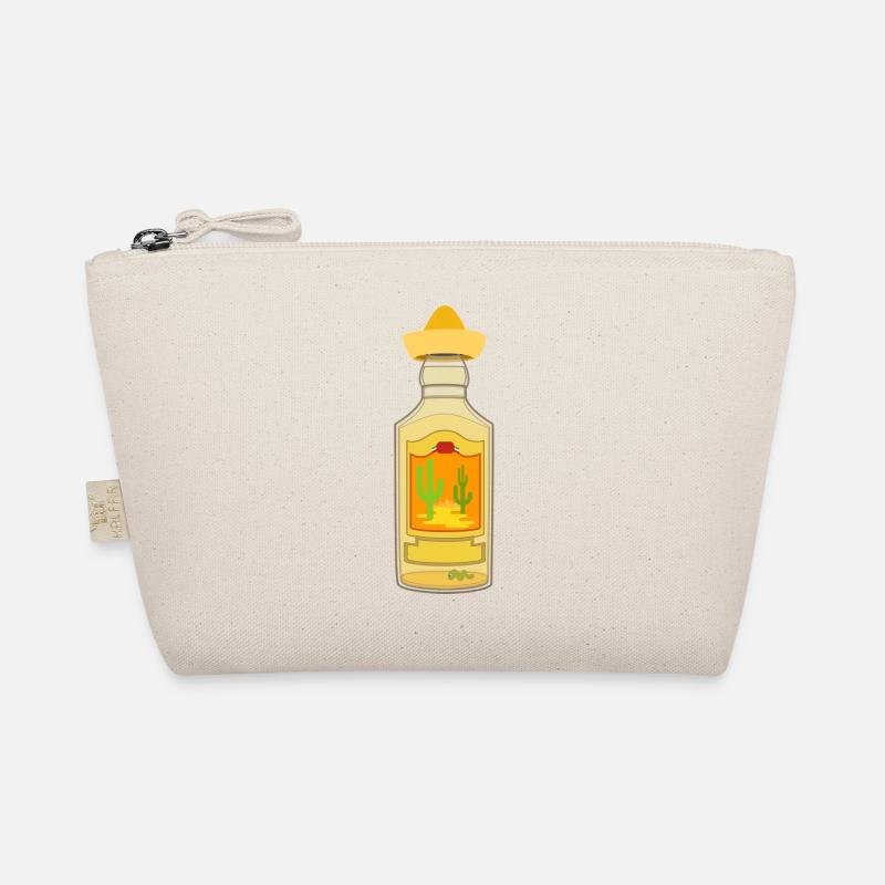 Tequila Bottle Mexico Organic Pouch