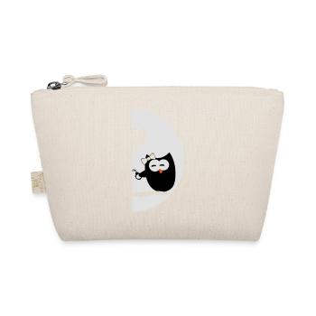 Owls left - Valentine's Day - Organic Pouch - nature - Front