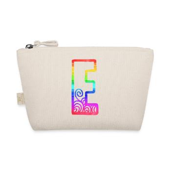regenbogen e - Bio-Täschchen - Natur - Vorne