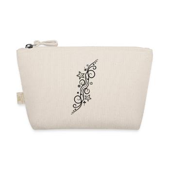 Tatouage avec des fleurs et des étoiles. - Trousse biologique - nature - Devant