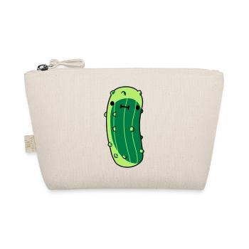 kleine gurke mit - Bio-Täschchen - Natur - Vorne