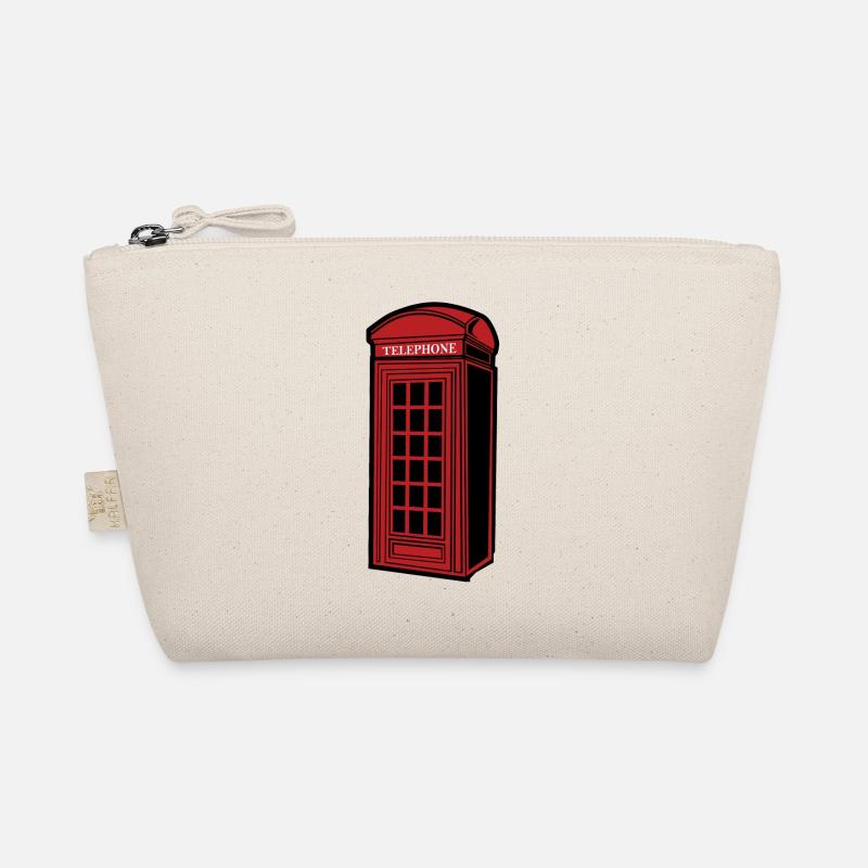 British telephone booth Organic Pouch