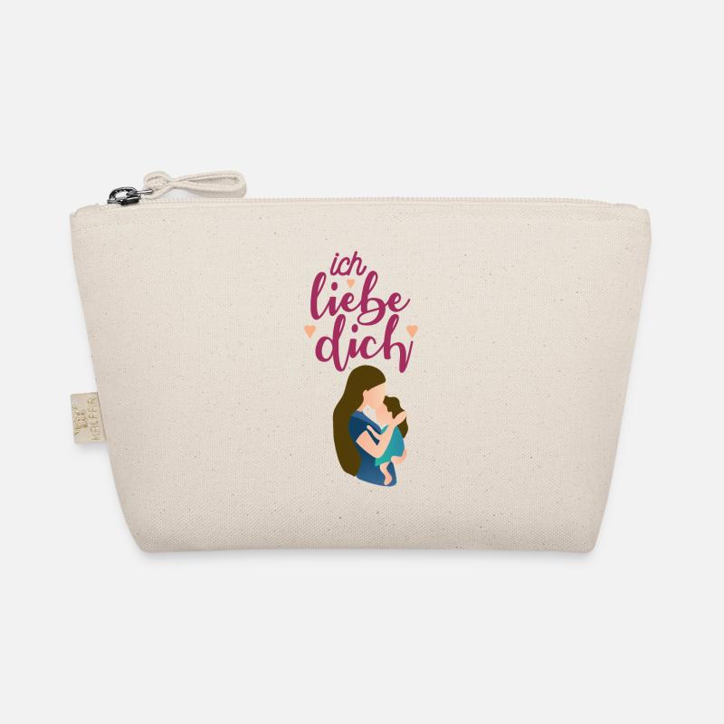 Ich liebe dich Mama Bio-Täschchen