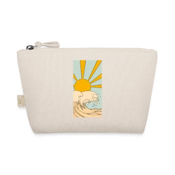 Sun and Waves - Organic Pouch - nature - Front