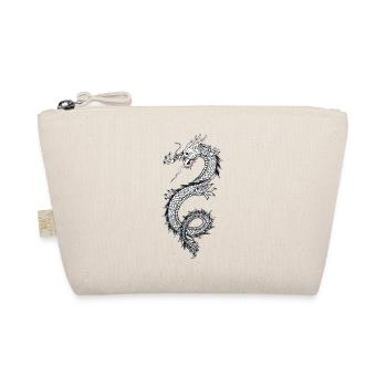 China chinesischer Drache Tattoo - Bio-Täschchen - Natur - Vorne