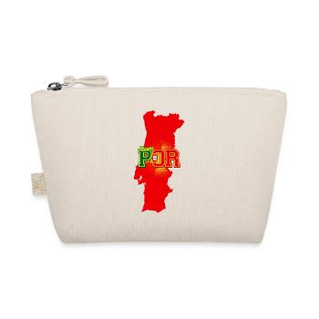 Carte Team POR Portugal avec motif de balle - Trousse biologique - nature - Devant