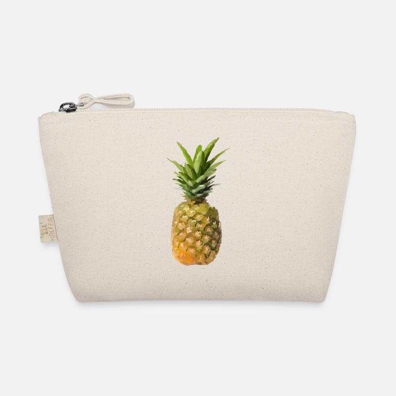 Ananas - Bio-Täschchen - Natur