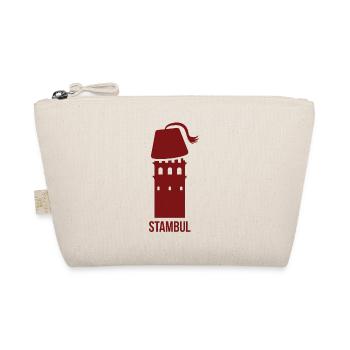 Stambul Book Cover - Organic Pouch - nature - Front