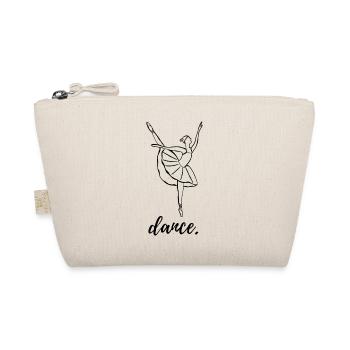 tanzende Ballerina - Bio-Täschchen - Natur - Vorne