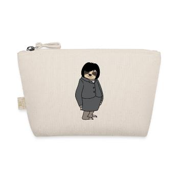 Sloth Woman Office Head Work colleague Colleague - Organic Pouch - nature - Front