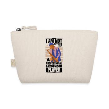 I Am Not Retired I'm A Professional Saxophone Play - Bio-Täschchen - Natur - Vorne