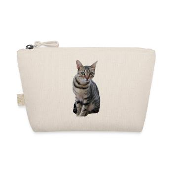 Cat Kitten - Organic Pouch - nature - Front