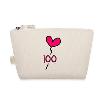 100 ANS. 100e ANNIVERSAIRE. ANNIVERSAIRE 100 ANS. - Trousse biologique - nature - Devant