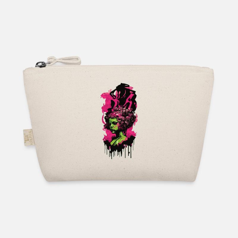 Neon Graffiti Organic Pouch