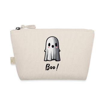 Fantôme mignon / Halloween - Trousse biologique - nature - Devant