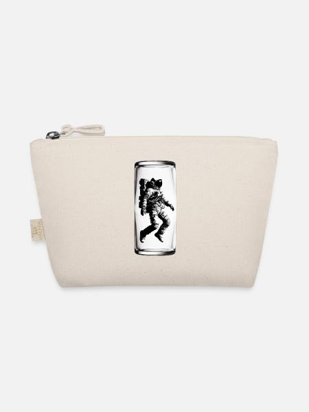 Astronaut in glass - Organic Pouch - nature - Front