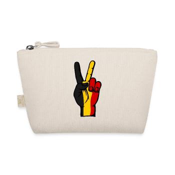 Drapeau de la Belgique Symbole de la Victoire de la Paix - Trousse biologique - nature - Devant