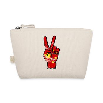 Symbole de victoire de la paix du drapeau de la Chine utilisé - Trousse biologique - nature - Devant