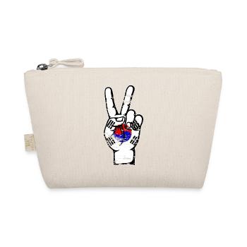 Drapeau de la Corée du Sud Paix Victoire Symbole Utilisé - Trousse biologique - nature - Devant