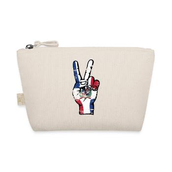 Dominikanische Republik Victory Symbol used - Bio-Täschchen - Natur - Vorne