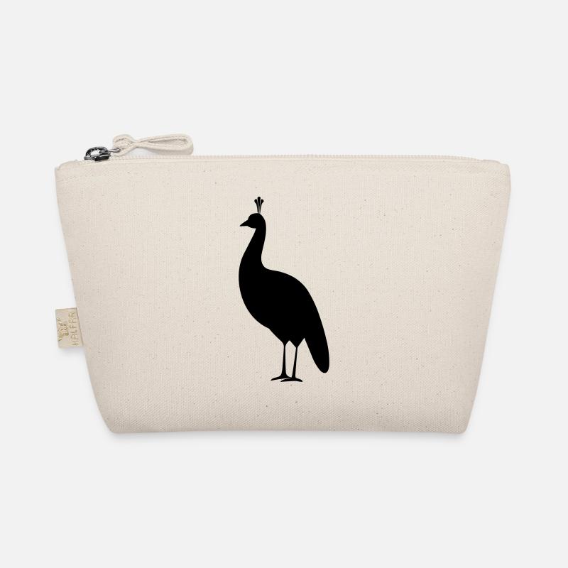 Kleiner Pfau Bio-Täschchen