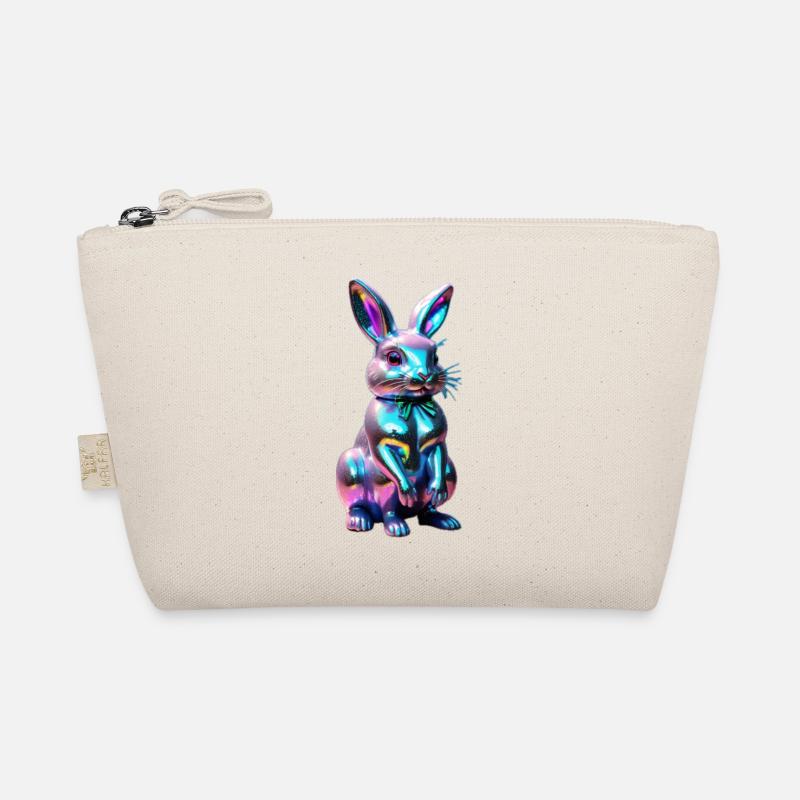 Bunny Rainbow - Bio-Täschchen - Natur