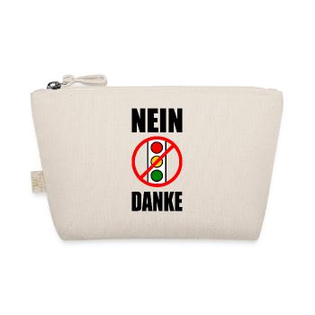 ampel nein danke - Bio-Täschchen - Natur - Vorne