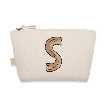 Lettre S Bois Bois Lettre Nom - Trousse biologique - nature - Devant