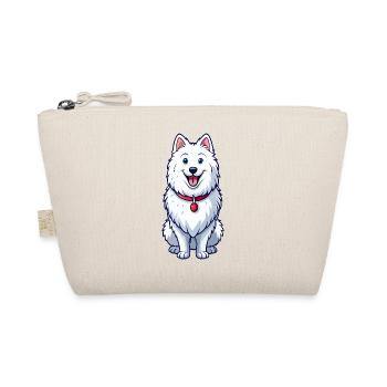 Joyeux Samoyède souriant - Trousse biologique - nature - Devant