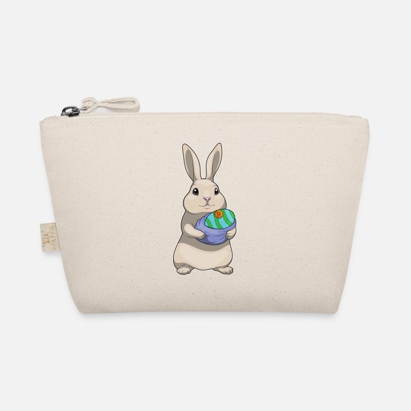 Hase Ostern Osterei Schnuller Bio-Täschchen