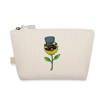 Sunflower Sunglasses Meme Alps Mountains - Organic Pouch - nature - Front