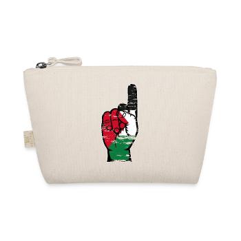 Drapeau de la Palestine numéro 1 utilisé - Trousse biologique - nature - Devant