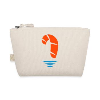 Logo du kitesurfeur - Trousse biologique - nature - Devant