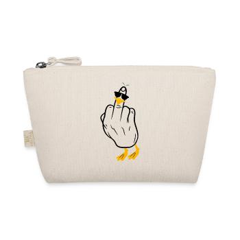 Oie doigt d’honneur humour - Trousse biologique - nature - Devant