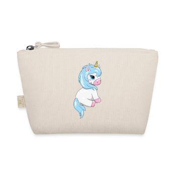 Timide mignon bébé licorne - Trousse biologique - nature - Devant