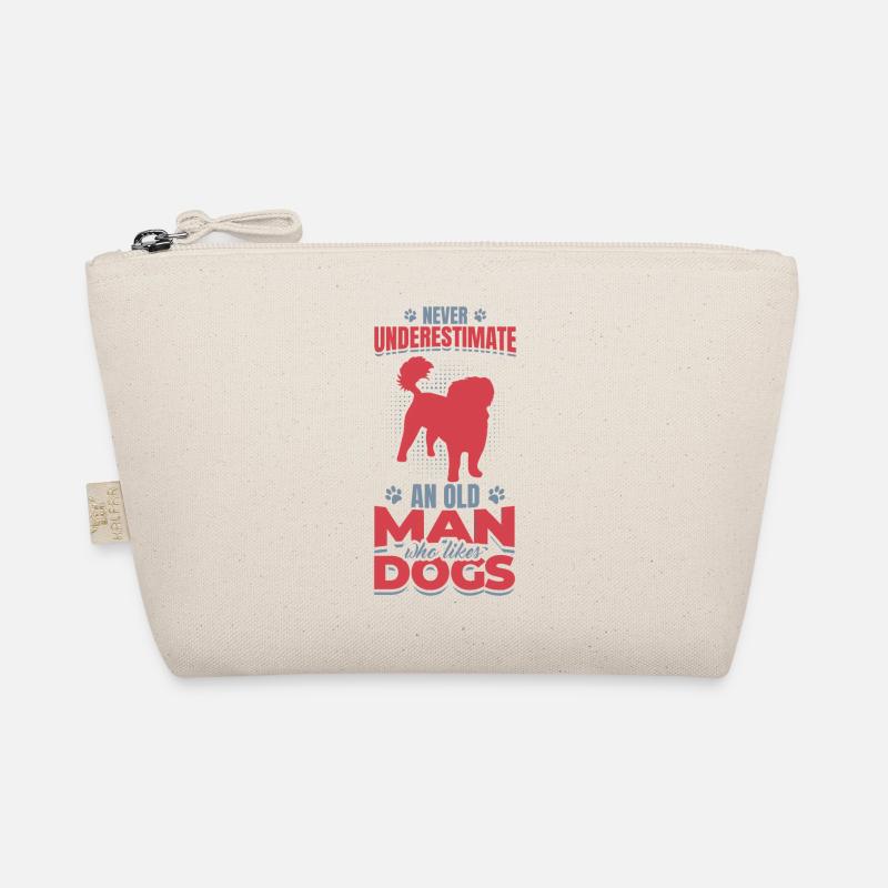 Old Man Who Likes Dogs Organic Pouch