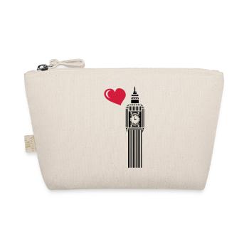 big ben love - Bio-Täschchen - Natur - Vorne